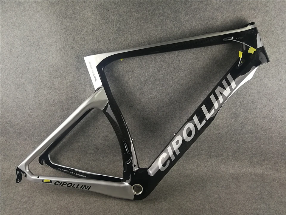 T1000 3 K/1 K Антрацит серебристо-черный Cipollini NK1K карбоновая рама для шоссейного велосипеда с BB68/BB30 матовая/глянцевая для выбора
