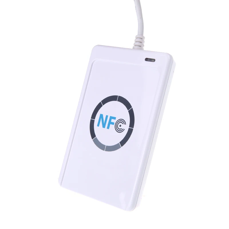Считыватель смарт-карт USB NFC RFID записывающее устройство для всех 4 типов (ISO/IEC18092)