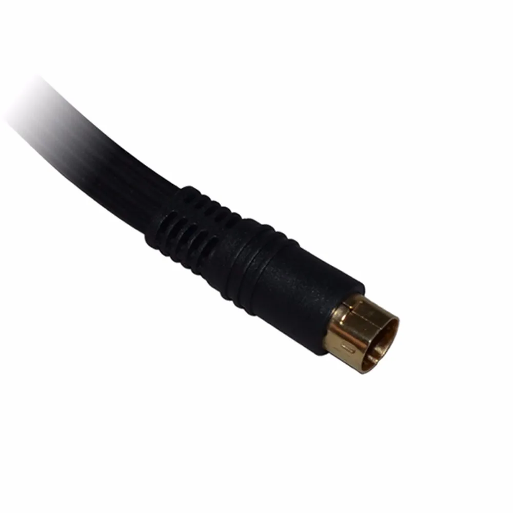 Новый позолоченный штекер s видео AV RCA Аудио Видео шнур кабель для SEGA Saturn SS|cable