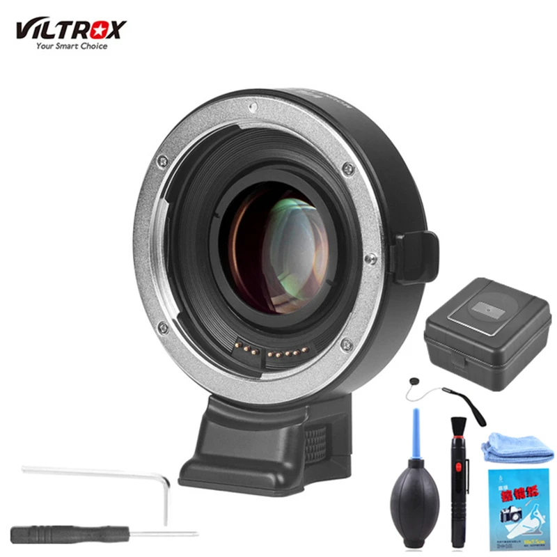 Адаптер объектива Viltrox для камеры Sony NEX E A9 A7 A7R A7SII A6500 с автофокусом Редуктором