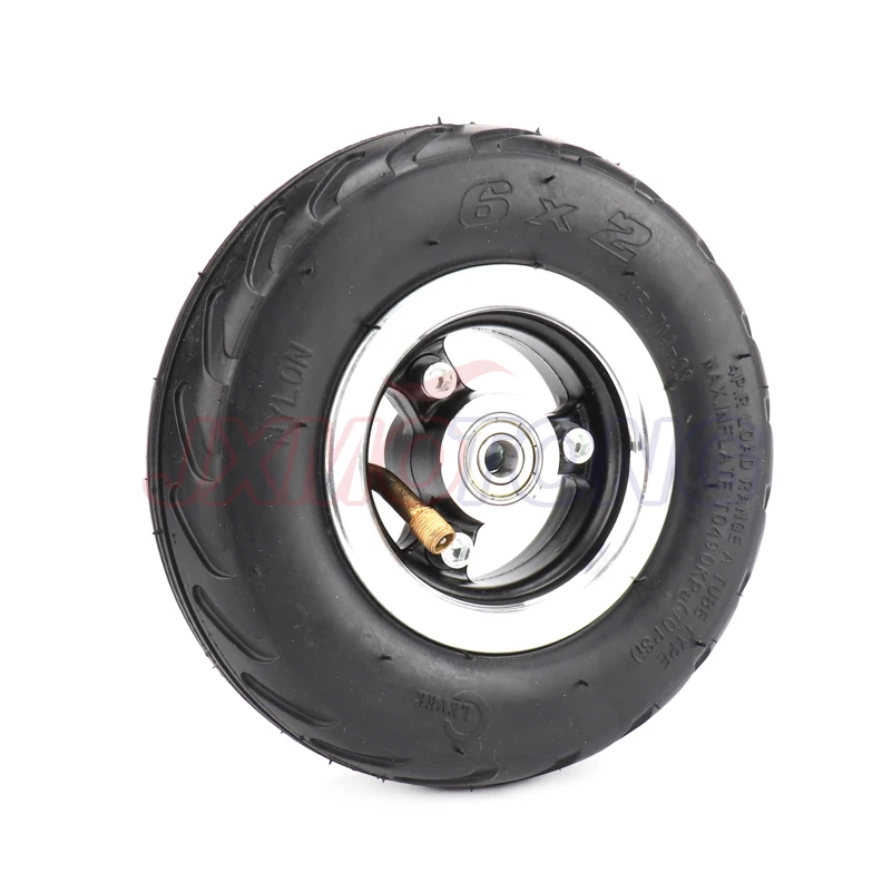 6X2 Inflation Wheel Use 6 &quot шина из сплава ступица 160 мм пневматическая Электрический