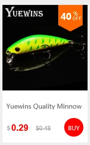 Yuewins, приманка для ловли щуки, 6 см, 4,2 г, приманка в виде гольяна, кренкбейт Isca, художественная жесткая приманка, воблеры для ловли окуня, поддельная рыба, карп, QA232