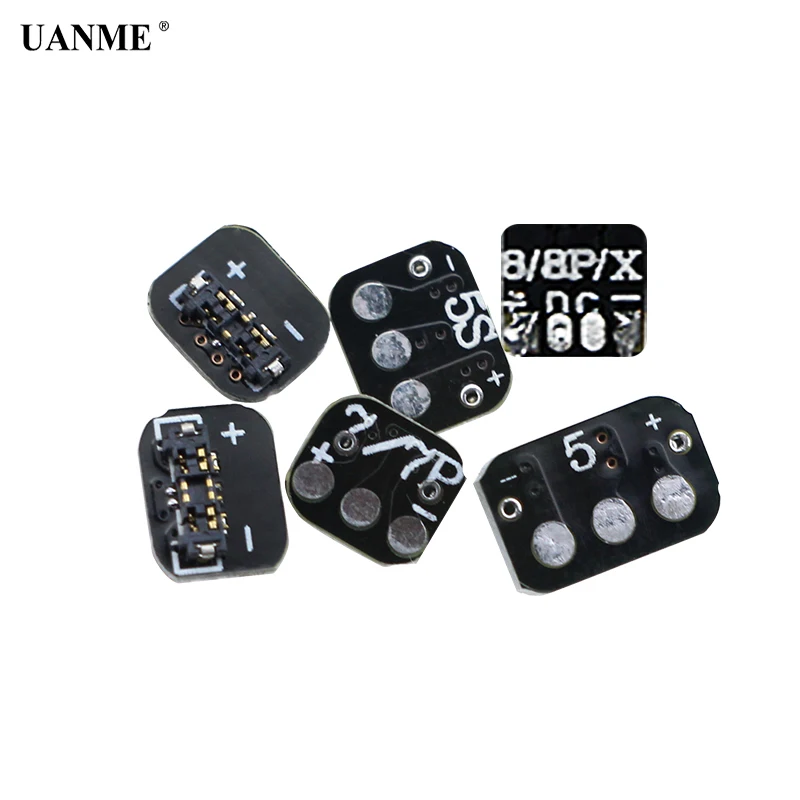 UANME DC источник питания телефон ток тест Conector доска для iPhone 5 5S SE 6G 6S Plus 7 7plus 8 8Plus X ремонт разъем инструменты