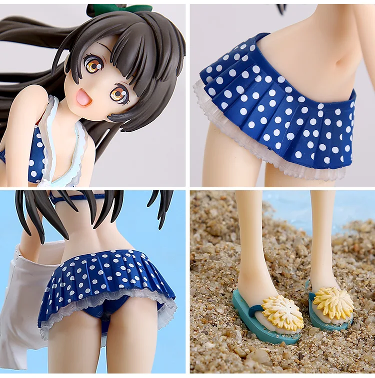 21cm Japanese sexy anime figure Love Live! Figure Minami Kotori Swimsuit Ver. Limited Sexy Action for collection | Игрушки и хобби