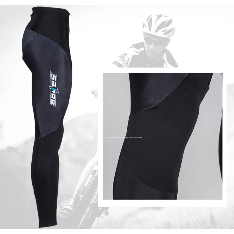 Новое поступление зимние длинные теплые велосипедные брюки для горных