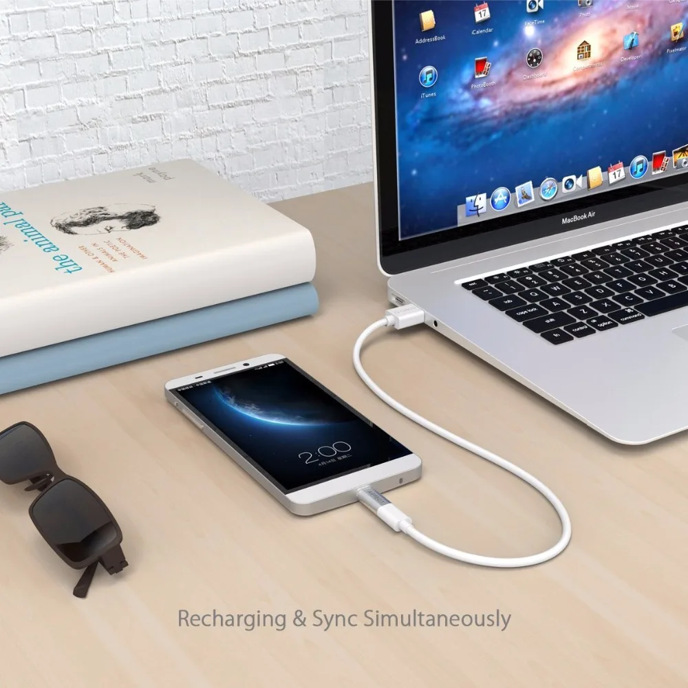 AIFFECT 2 шт Тип C к Micro USB адаптер конвертер Type B для Samsung Xiaomi LG c устройств|micro usb adapter|micro