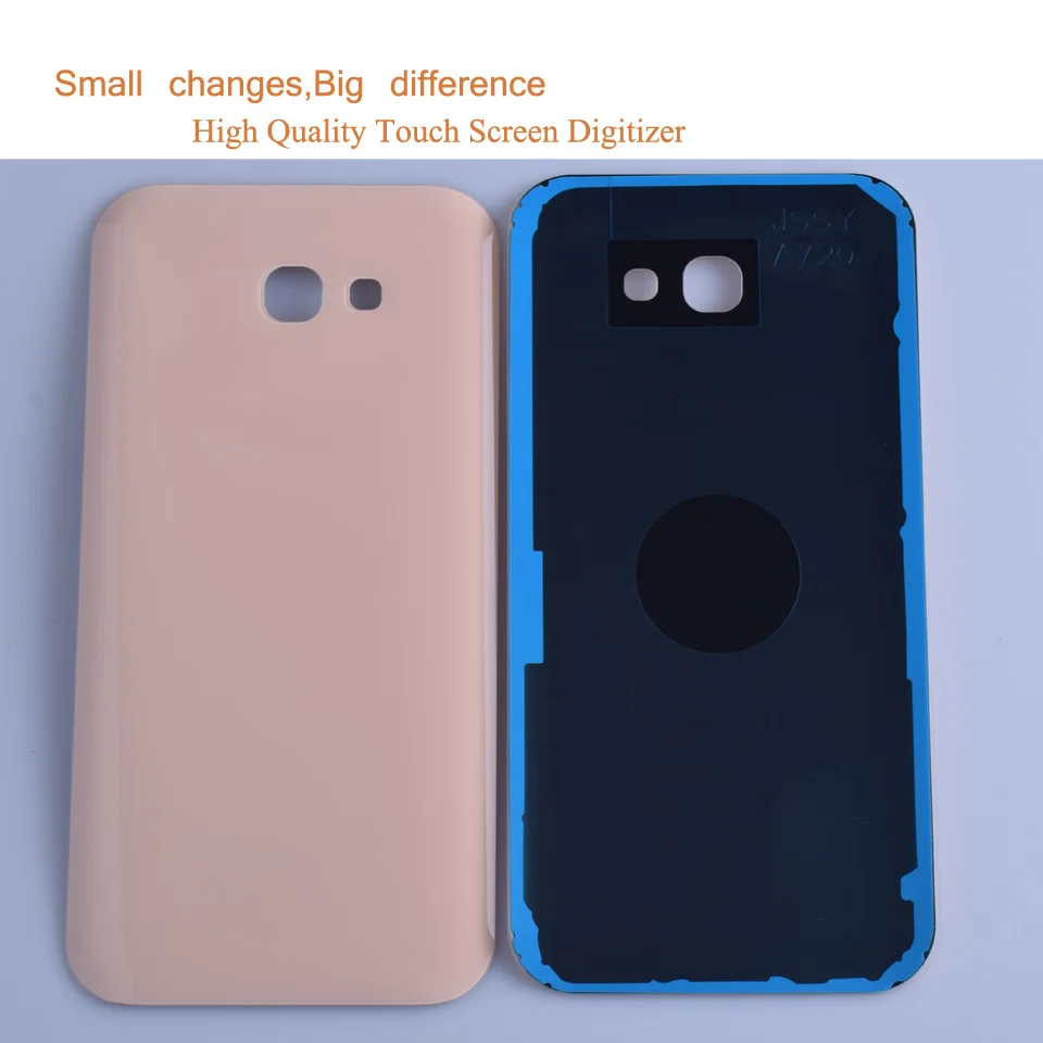 Для Samsung Galaxy A7 2017 A720 A720F задняя батарея чехол 3D стекло крышка дверь Замена |