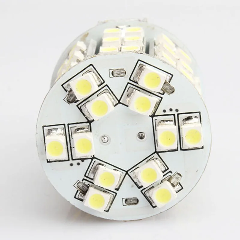 

2 шт./компл. T25 60 SMD светодиодный светильник лампа задний стоп-сигнал тормоз Поворотная лампа чистый белый NJ88