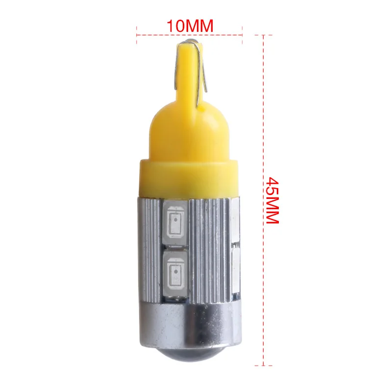 1PCS Super Bright T10 194 192 92110 SMD 5630 5730 LED s Auto Wedge Tail Side Bulb W5W WY5W 501 Car Reading Lamp DC 12V | Автомобили и
