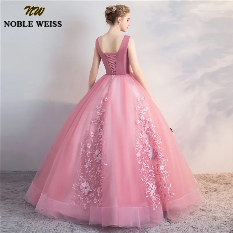 Благородный WEISS 2019 Vestido Дебютант пышные платья сексуальное бальное платье с