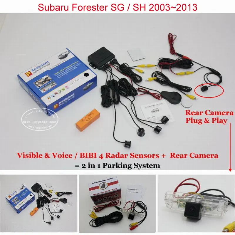 Для Subaru Forester SG SH 2003 ~ 2010 2011 2012 2013 Автомобильный датчик s камера заднего вида