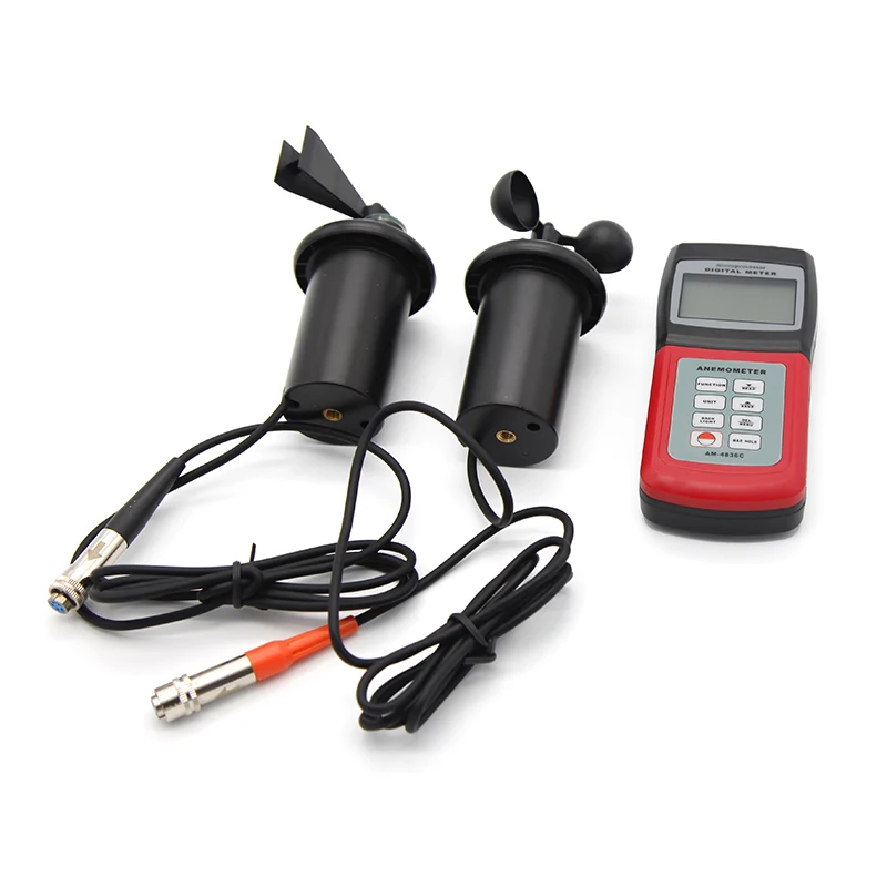 Landtek AM 4836C Многофункциональный профессиональный 3 х чашечный Анемометр скорость