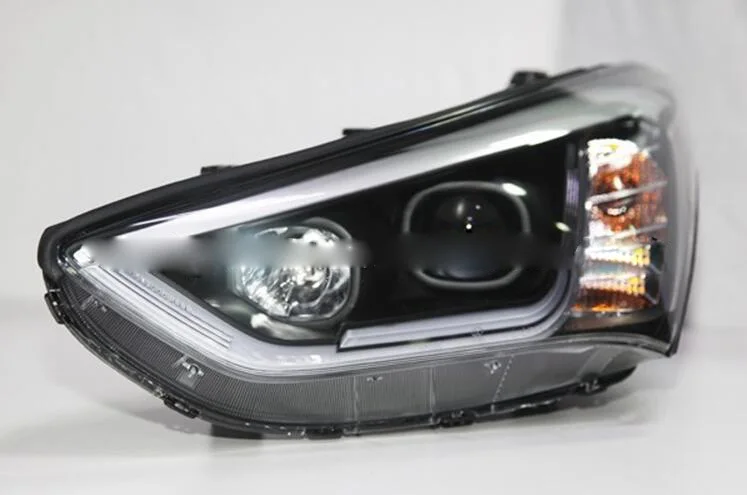 HID 2013 ~ 2015 автомобильный Стайлинг IX45 фары Solaris accent Elantra Genesis i10 i20 santa fe tucson lantraIX45