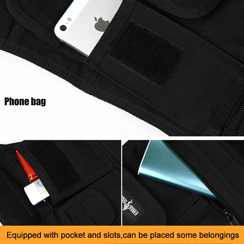 FREE SOLDIER Разгрузочный маскировочный тактический жилет “Спецагент” полицейского