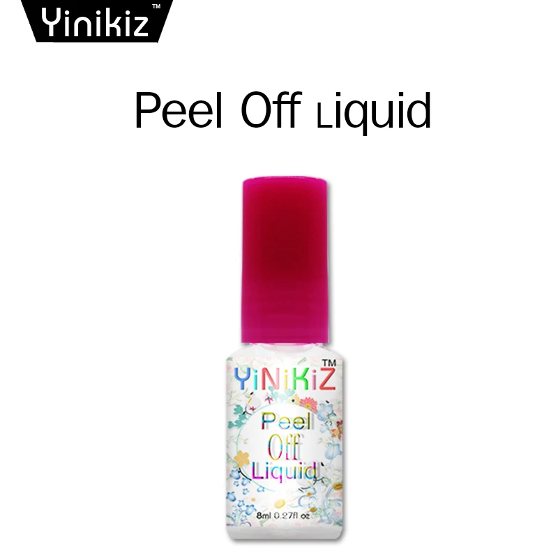 8ml peel off liquid Yinikiz Новые 18 Цвета гель для ногтей Лаки Ручка гель для ногтей one step лак гибридный УФ-гель лак для ногтей лак гель краска, лак - Цвет: 8ml peel off liquid
