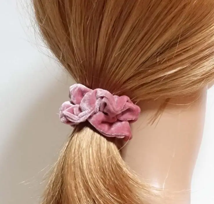Super soft Velvet velvet rope Women's hair ring Hair tie rubber band |