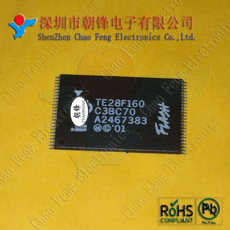 

5 шт. TE28F160C3BC70 TE28F160 TSOP48 новый оригинальный