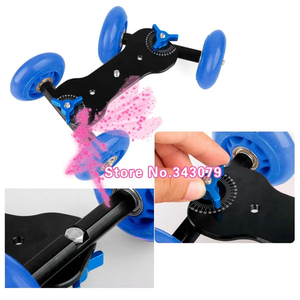 Высокое качество Мини Настольная камера рельс автомобильный стол Долли