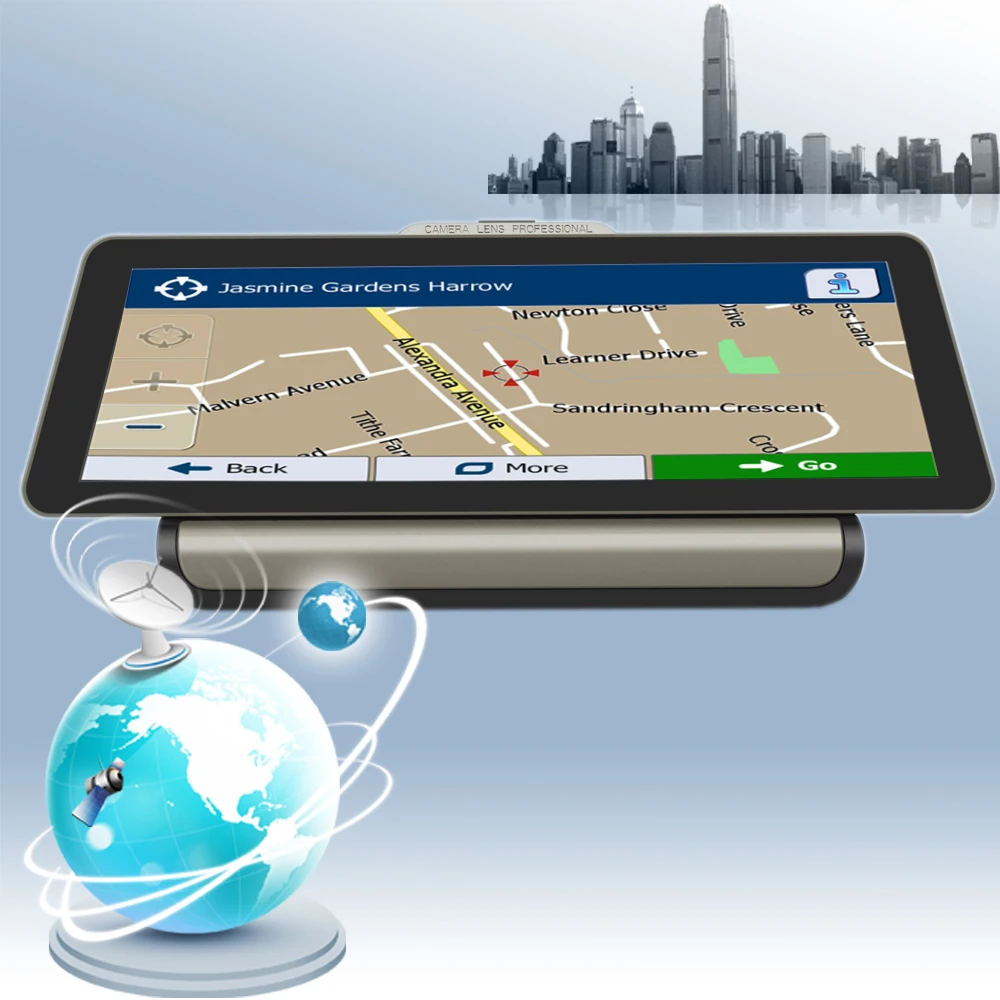 GPS навигатор Panlelo для автомобиля Android 1600*400 HD 1080P 3G с камерой Автомобильный Wi Fi