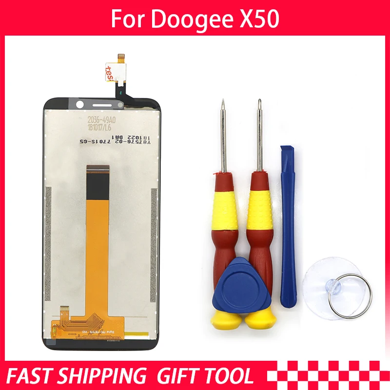 Новый оригинальный сенсорный экран ЖК дисплей для DOOGEE X50 X50L сменные детали +