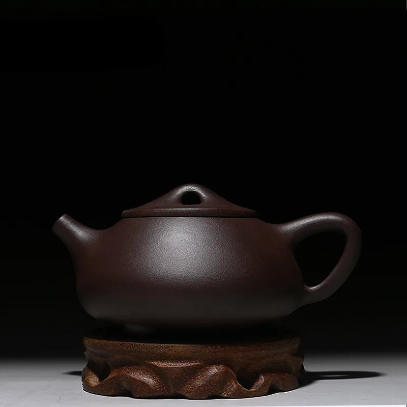 260 мл Оптовая Продажа Yixing Фиолетовый Глиняный Чайник ручной работы подлинный