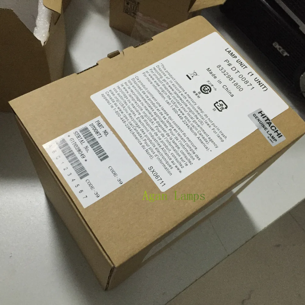 Оригинальная лампа с корпусом Лампа проектора для Hitachi hitachi bulb projector bulbhitachi