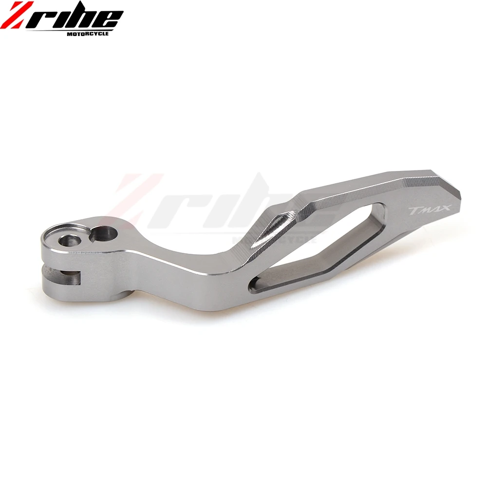 A GY TMAX LOGO Для yamaha tmax 530 500 2012 2013 13 Высокое качество ЧПУ мотоцикл стояночного тормоза рычаг TMAX 500 08-11 T-MAX 530 12-14 XP530 - Цвет: A GY TMAX LOGO