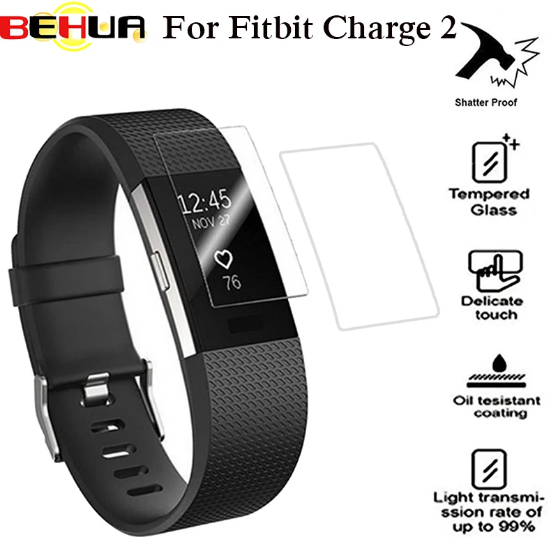 

BEHUA HD защитная пленка для экрана для браслета Fitbit Charge 2 charge2 из ТПУ ультратонкая Взрывозащищенная пленка аксессуары для умных часов