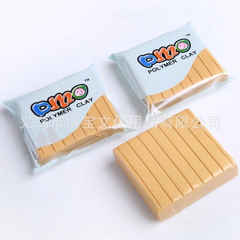 50 г/шт. Золотая и серебряная глина DMO для детей DIY игрушка головоломка Квадратная