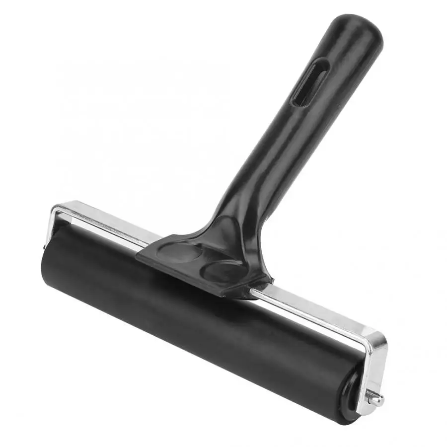 15 см из мягкой резины профессионального Brayer резиновый ролик искусство живописи