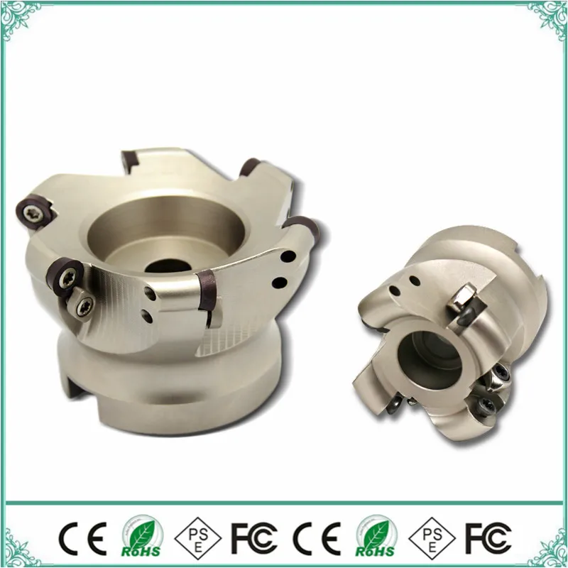 Фрезерные диски EMRW 6R 50 63 80 100 мм для RPMT1204/RPMW 1204 Тяжелая режущая плоскость R Угол ЧПУ станки, фрезерные станки