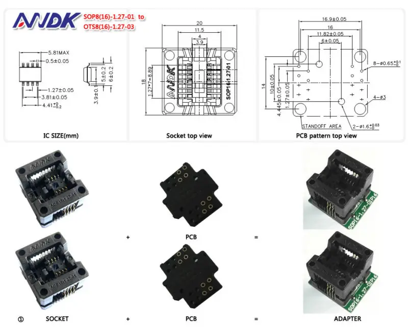 SOP8 тест и запись в розетке | Обустройство дома