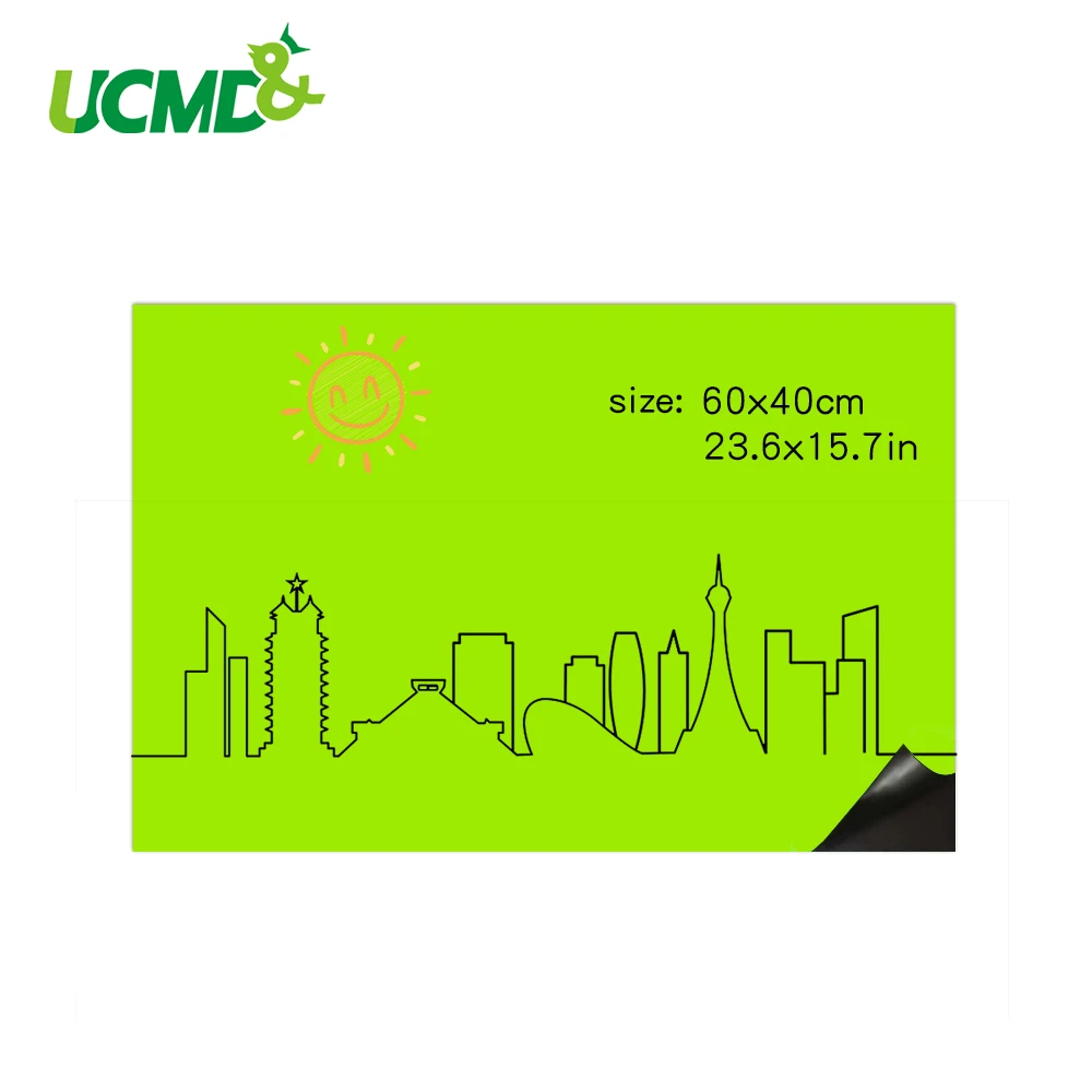 Гибкая стираемая черная белая доска Водонепроницаемая детская граффити