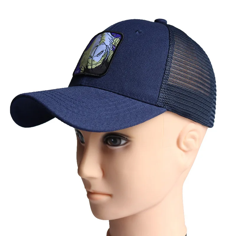 COLOR 25 Новая брендовая бейсбольная кепка Goku Dragon Ball Snapback, Высококачественная хлопковая кепка для мужчин и женщин в стиле хип-хоп, шляпа для папы, сетчатая Кепка, Прямая поставка - Цвет: COLOR 25