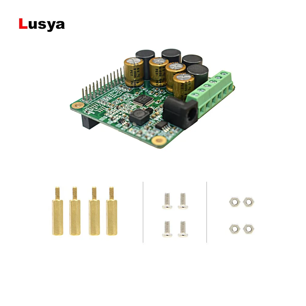 RPI-HIFI-AMP модуль Raspberry Pi усилители домашние HIFI Плата расширения 25 Вт с AUX Совместимость Raspberry Pi 3 Model B, 2B, B+ T0566