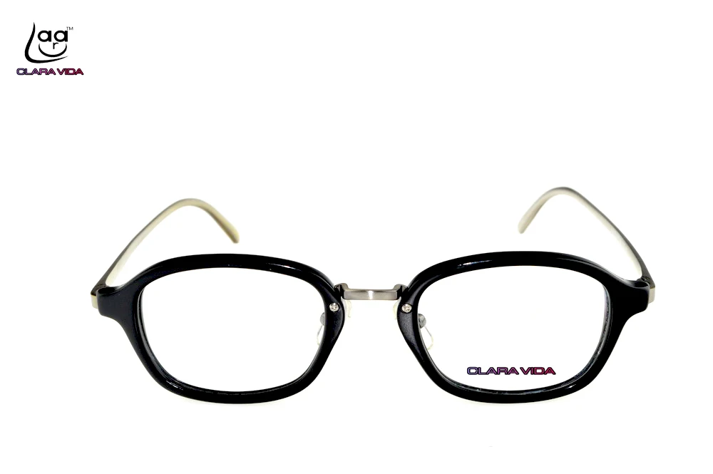 Gafas Clear Vida ручной работы овальные ретро с дужками из алюминиевого магниевого