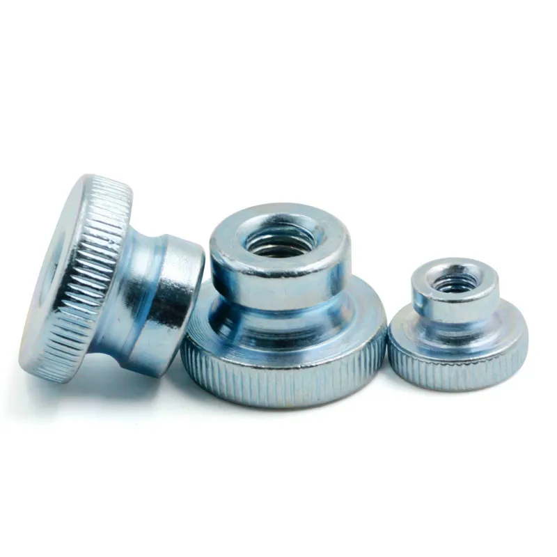 10Pcs DIN466-B GB806 M3 M4 M5 Galvanized Knurled Thumb Nut Iinstrument Hand Tighten 3D Printers Parts Curtain Wall | Обустройство