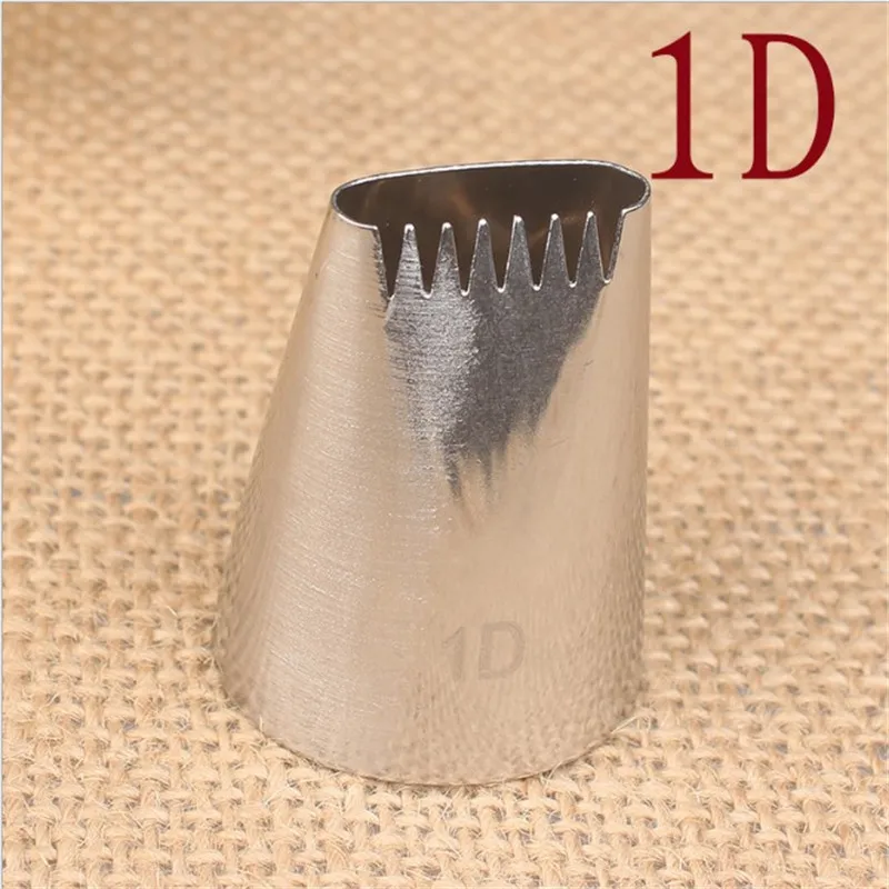 #1D Stainless Steel Piping Icing Nozzle for Cream Metal Accessories Pastry Tools Weave Cake Decoration Tips | Дом и сад