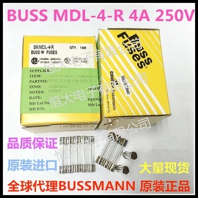 

BUSS BK/MDL-2-R 2A 250В 6*32 мм