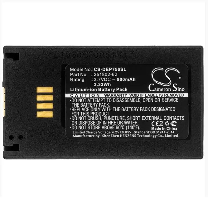 Аккумулятор Cameron Sino 900 мАч для EASYPACK Poliflex 750 251802 62 VARTA EasyPack 1000 EZpack 66380711099