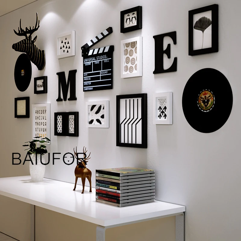 BAIUFOR креативные деревянные мульти фоторамки для картины современный коллаж