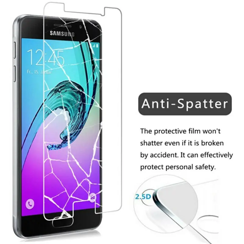 9H закаленное стекло Защитная пленка для Samsung Galaxy A7 A5 A3 2017 (New) A320 A520 A720 защитная