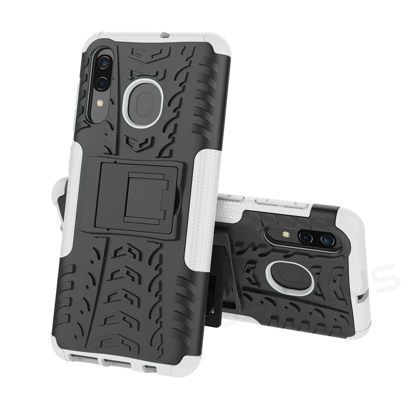 White Для samsung Galaxy M10 M20 M30s A10 A20 A30 A40 A70 S A10S A20E A80 A20S M40 чехол Пластик Мягкий силиконовый гибридный бронированный чехол Capa - Цвет: White