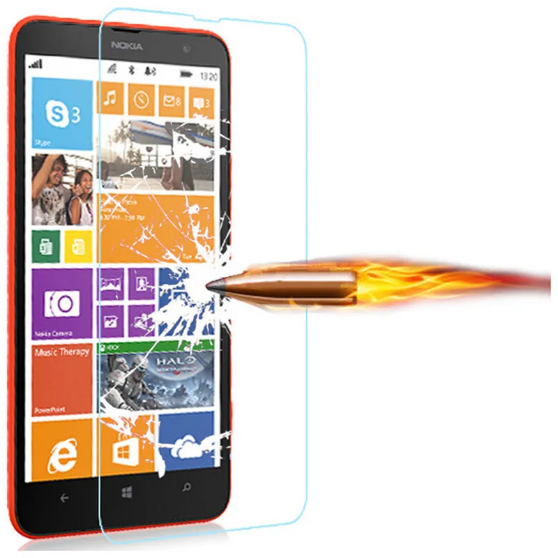 

Premium Tempered Glass For Nokia Lumia 1320 Screen Protector 9H Toughened Protective Film Guard