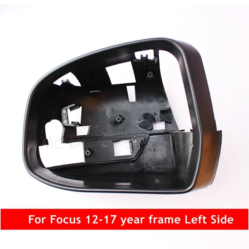For Focus 12to17 Для Ford Focus 2007 2008 2009 2010 2011 2012 2013 для Fiesta крышка зеркала заднего вида зеркальный чехол-бампер с основание корпуса - Цвет: For Focus 12to17