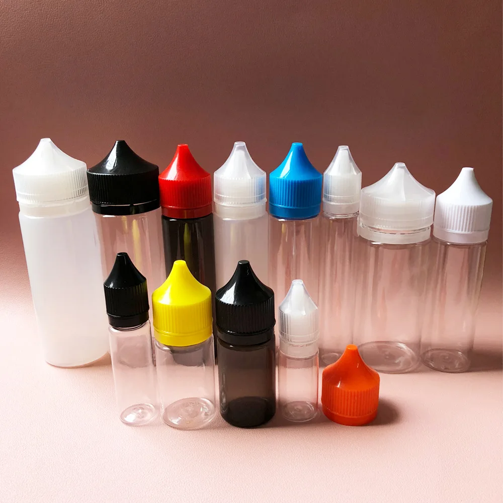 Quartz Banger 30 мл 60 мл 100 мл 120 мл жидкая бутылка, пластиковая капельница бутылка Vape сок аксессуары для электронных сигарет