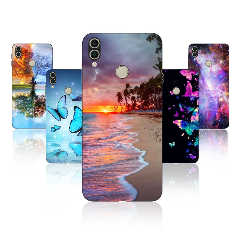 Мягкий ТПУ чехол для Honor 8c huawei Honor 8C силиконовый бампер для Honor 8C Honor 8C 6,26 чехол для huawei Honor 8c 8 C задняя крышка Capas