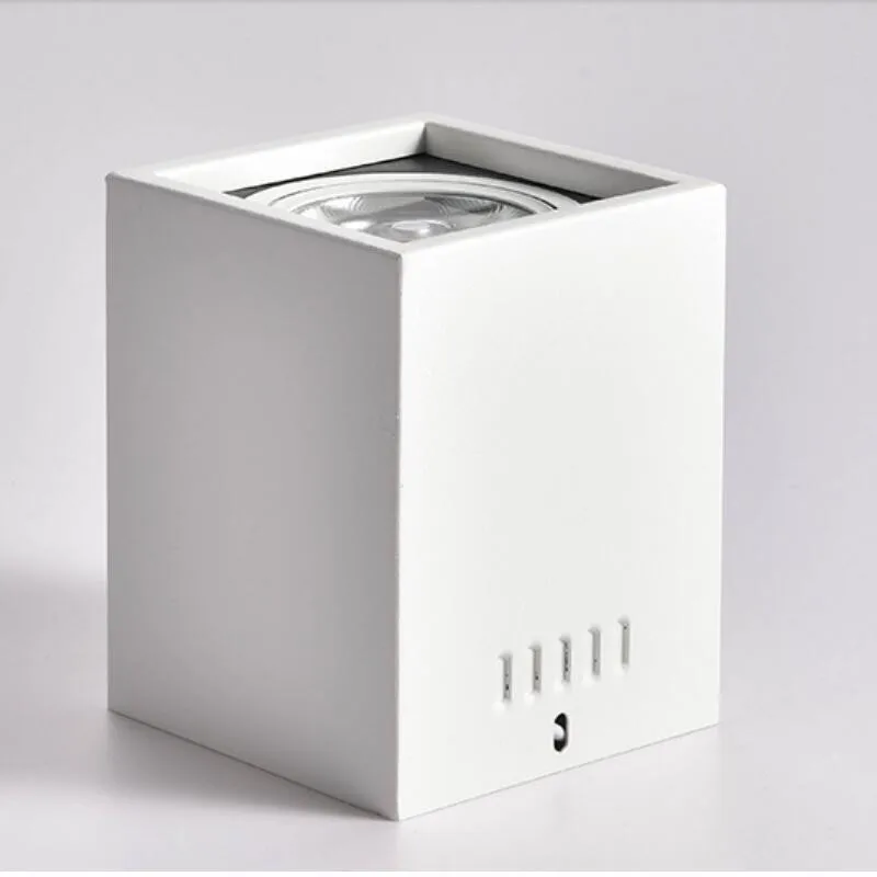 Квадратный Светодиодный точечный светильник с регулируемой яркостью 10/15