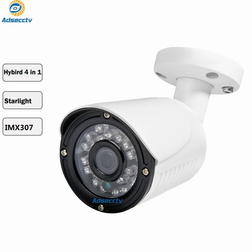Starvis ahd 1080p hybrid cvi tvi аналоговая камера 4 в 1 с коаксиальным управлением