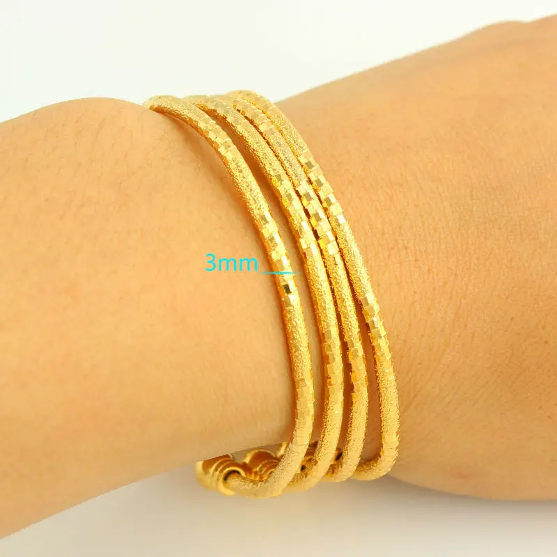 Adixyn 4 шт./лот новые модные золотые браслеты Дубай для мужчин/женщин